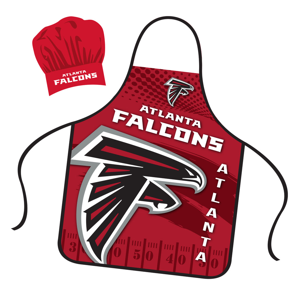 Atlanta Falcons Chef Hat and Apron Set - Mojo Licensing