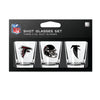 Atlanta Falcons Shot Glass Set 3 Pack - Mojo Licensing