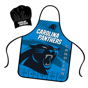 Carolina Panthers Chef Hat and Apron Set - Mojo Licensing