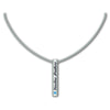 Carolina Panthers Necklace Silver Bar - Mojo Licensing