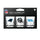 Carolina Panthers Shot Glass Set 3 Pack - Mojo Licensing
