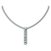 Dallas Cowboys Necklace Silver Bar - Mojo Licensing
