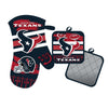 Houston Texans Oven Mitt and Pot Holder Set - Mojo Licensing