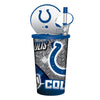 Indianapolis Colts Helmet Cup 32oz Plastic with Straw - Mojo Licensing