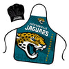 Jacksonville Jaguars Chef Hat and Apron Set - Mojo Licensing