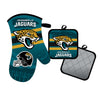 Jacksonville Jaguars Oven Mitt and Pot Holder Set - Mojo Licensing