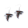Atlanta Falcons Earrings Glitter Dazzle - Aminco