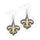 New Orleans Saints Earrings Glitter Dazzle - Aminco