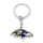 Baltimore Ravens Keychain Logo - Aminco