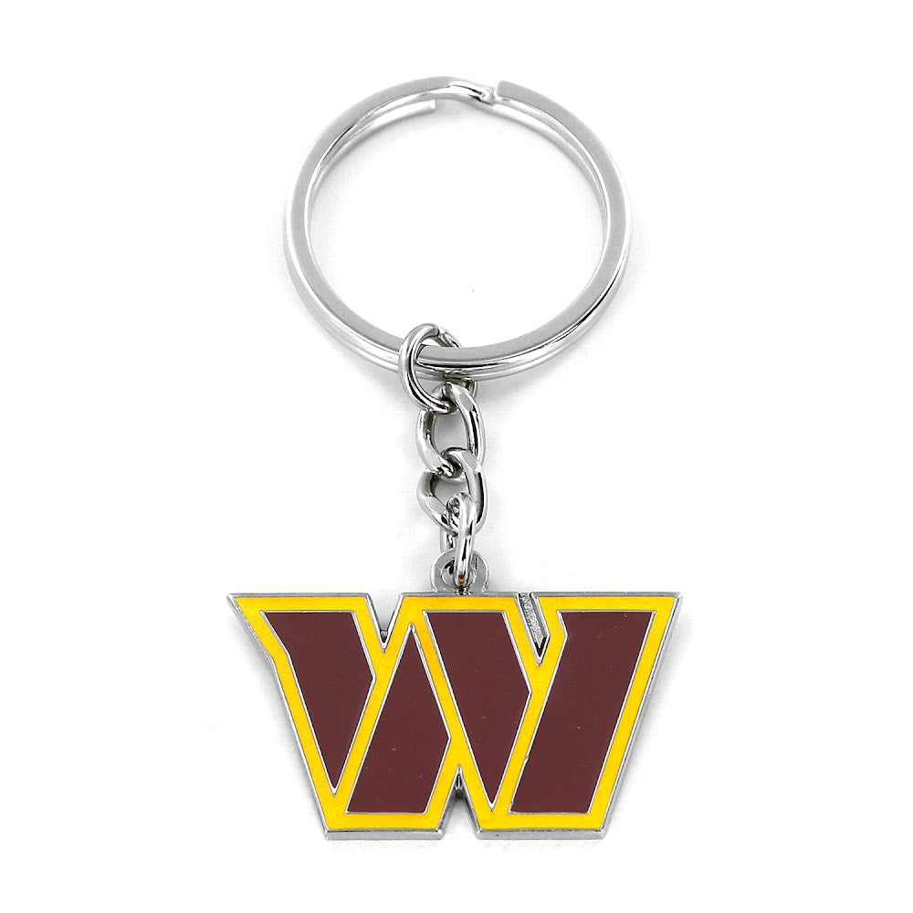 Commanders Key Chain Washington Commanders Keychain Logo - Aminco – GameRoomPlaza