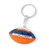 Denver Broncos Keychain Football Glitter - Aminco