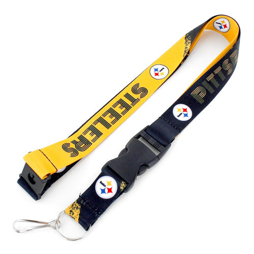 Pittsburgh Steelers Lanyard Crossfade Design - Aminco
