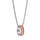 Chicago Bears Necklace Fashion Ring Pendant Silver - Aminco