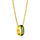 Green Bay Packers Necklace Fashion Ring Pendant Gold - Aminco
