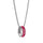 Arizona Cardinals Necklace Fashion Ring Pendant Silver - Aminco