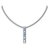 Los Angeles Rams Necklace Silver Bar - Mojo Licensing