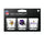 Minnesota Vikings Shot Glass Set 3 Pack - Mojo Licensing