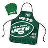 New York Jets Chef Hat and Apron Set - Mojo Licensing
