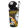 Pittsburgh Steelers Helmet Cup 32oz Plastic with Straw - Mojo Licensing