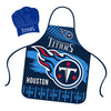 Tennessee Titans Chef Hat and Apron Set - Mojo Licensing