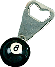 Action NI8BBO 8-Ball Bottle Opener Novelty Items