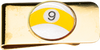 Action NI9MC1 9 Ball Money clip Novelty Items