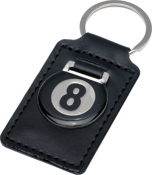 Action NIKC8 8-Ball Leather Key Chain Novelty Items
