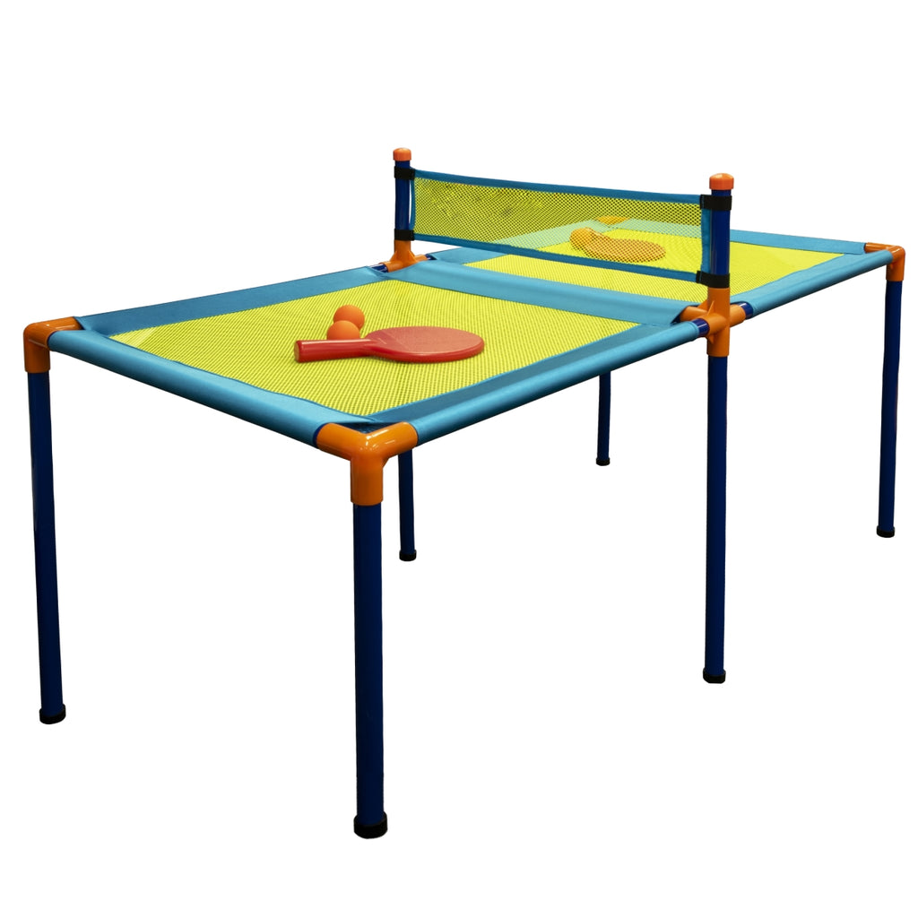 AojI AJ2155-2PPM 51 in. Paddle Ball Table Set  Multi Color