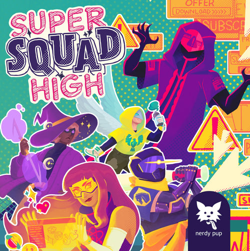Nerdy Pup Games - Super Squad High