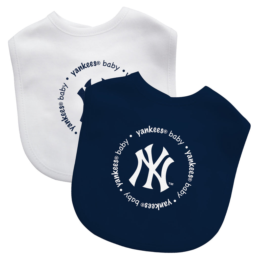 New York Yankees Baby Bib 2 Pack - Masterpieces Puzzle Company