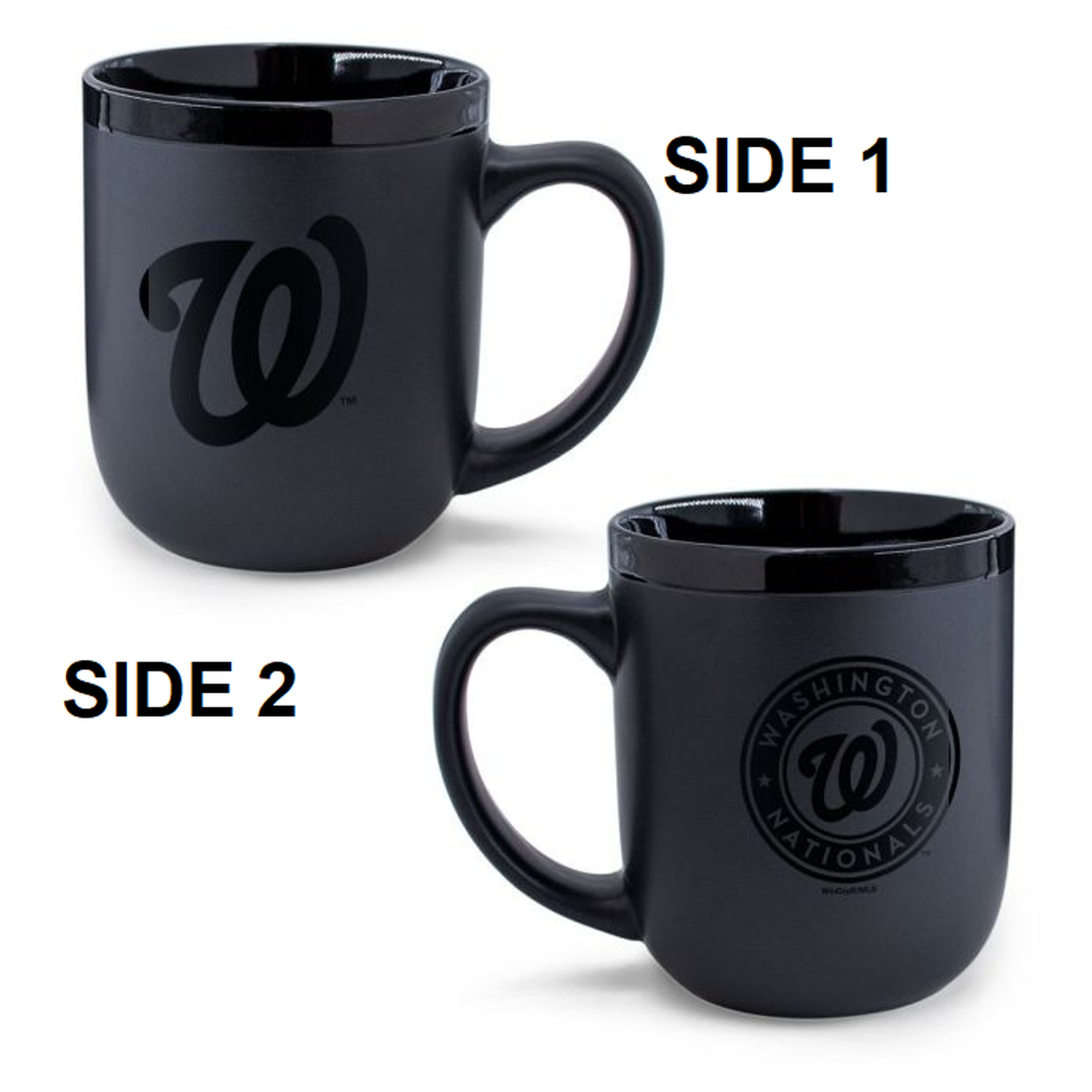 Washington Nationals Coffee Mug 17oz Matte Black - Wincraft