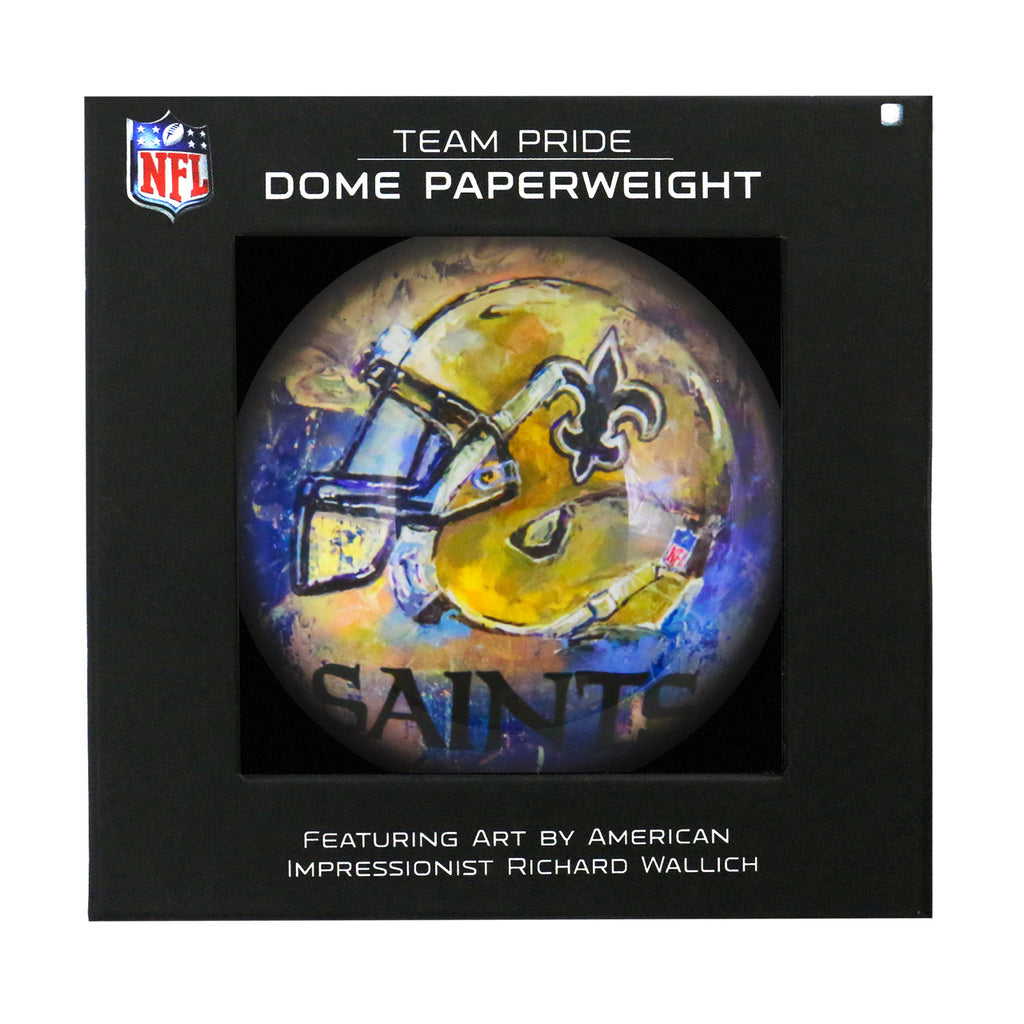 New Orleans Saints Paperweight Domed - Sporticulture
