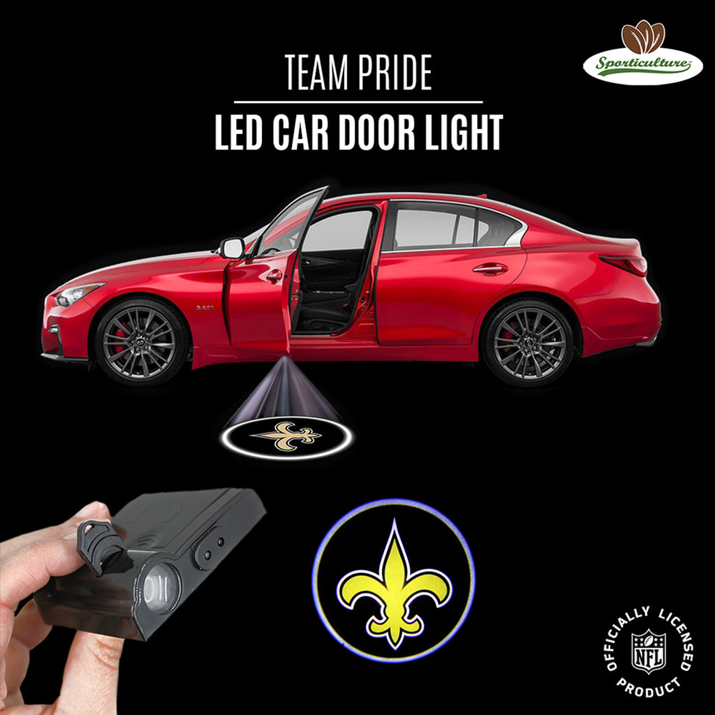 New Orleans Saints Car Door Light LED - Sporticulture