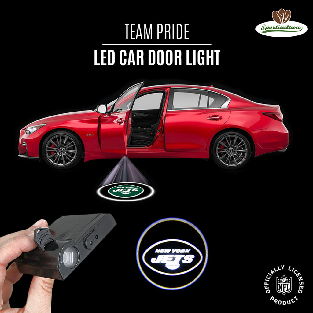 New York Jets Car Door Light LED - Sporticulture