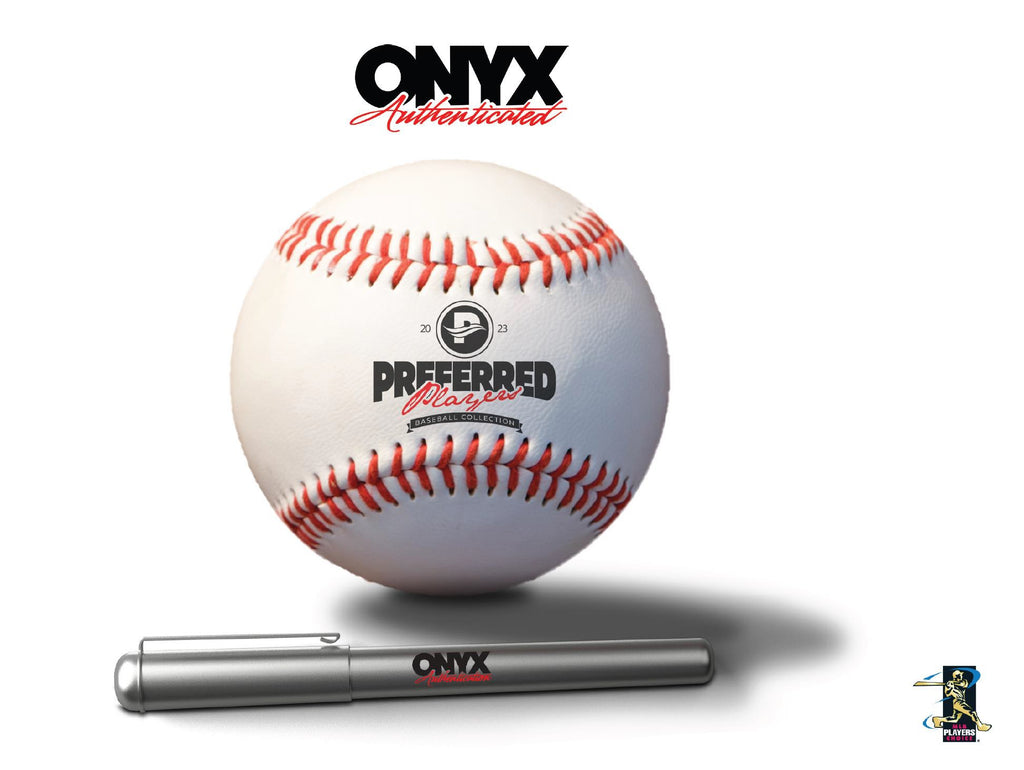 Onyx Authenticated - 2023 Onyx Preferred Players Autographed Baseballs