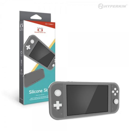 Hyperkin M07417-GR Silicone Skin for Nintendo Switch Lite  Gray