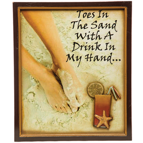 TOES IN THE SAND