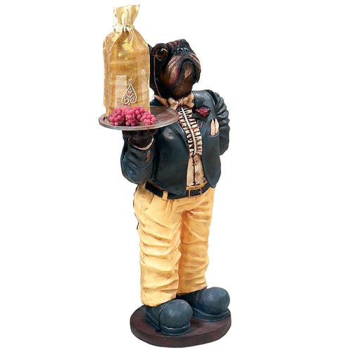 OUTDOOR DOG WAITER-40''H