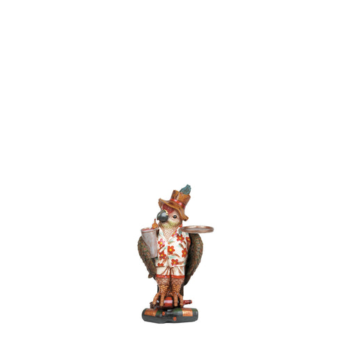 PARROT WAITER-16''H