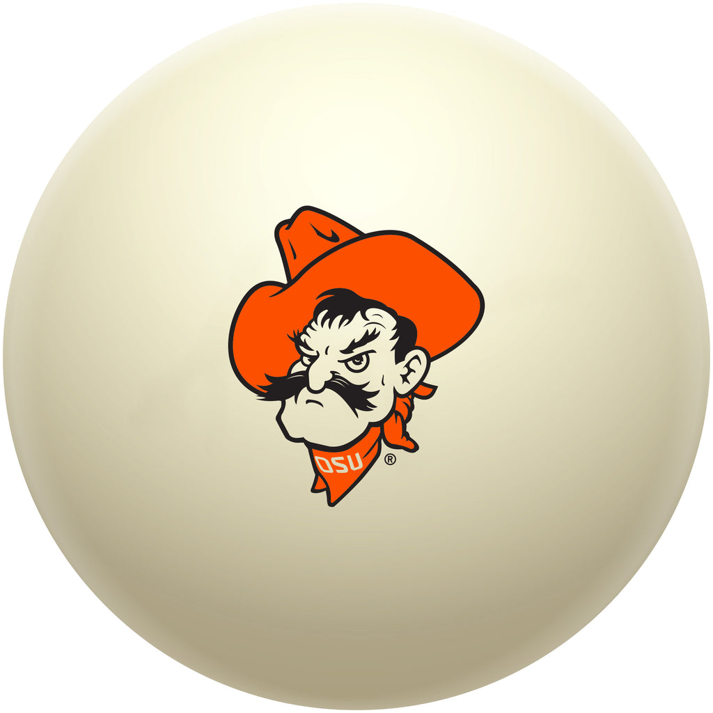 OKLAHOMA STATE CUE BALL WHITE - OKSBBC500X
