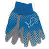 Detroit Lions Two Tone Adult Size Gloves - Wincraft