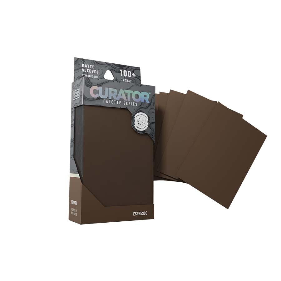 Orange Nebula: Curator: Palette Sleeves: Espresso (100Ct) Pre-Order