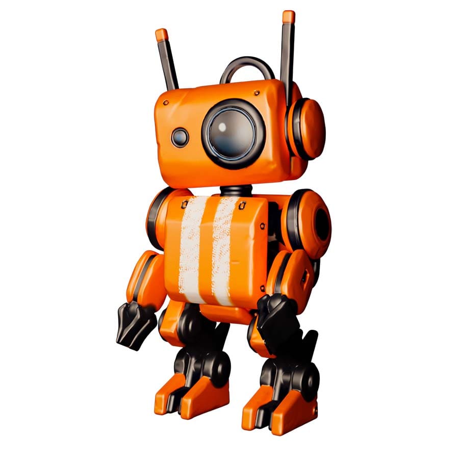 Orange Nebula -  Vestige: Inquisitive Dex (Soft Vinyl Collectible Figure) Pre-Order