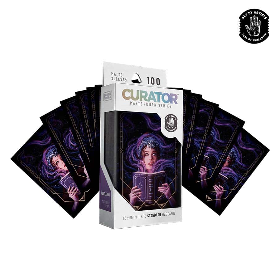 Orange Nebula: Curator: Masterwork Sleeves: Revelation (Olga Tereshenko) (100Ct)