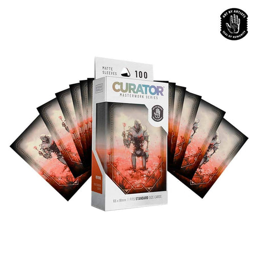 Orange Nebula: Curator: Masterwork Sleeves: Reverie (Ninjajo) (100Ct)