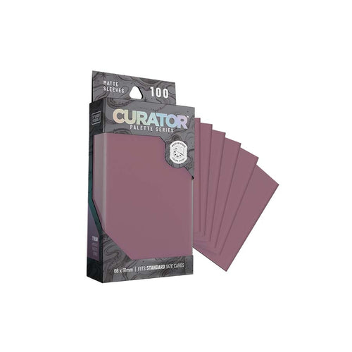 Orange Nebula: Curator: Palette Sleeves: Tyrian (Purple) (100Ct) Pre-Order