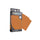 Orange Nebula: Curator: Palette Sleeves: Ochre (Orange) (100Ct)