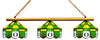 OREGON 3-LIGHT EXECUTIVE GAME TABLE LIGHT - ORE-380EXGL
