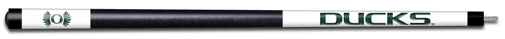 OREGON ENGRAVED BILLIARD CUE WHITE / GREEN - OREBCE101
