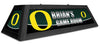 OREGON 42'' SPIRIT GAME TABLE LAMP - CUSTOM GREEN - OREBSL421C
